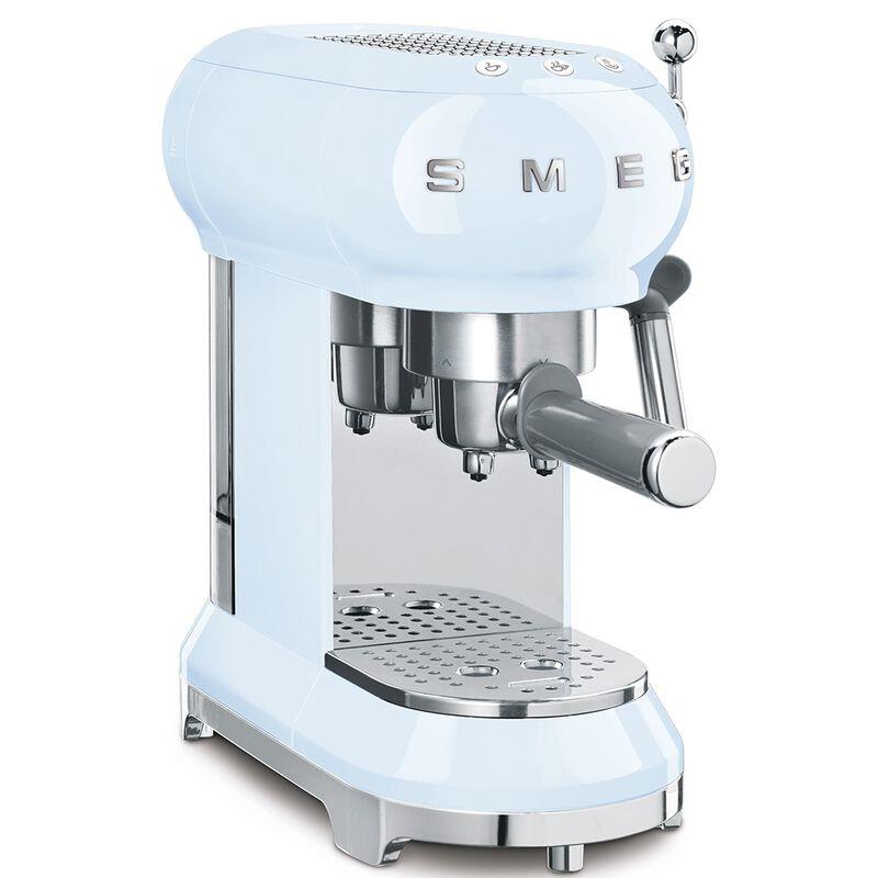 Smeg Espresso Manual Coffee Machine - Pastel Blue